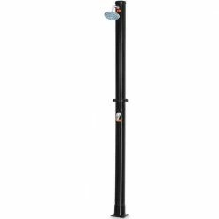 7.2 ft. Outdoor Solar Heated Hot and Cold Shower with Base by WELLFOR
