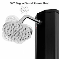 7.2 ft. Outdoor Solar Heated Hot and Cold Shower with Adjustable Shower Head by Alpulon 14 7.2 ft. Outdoor Solar Heated Hot and Cold Shower with Adjustable Shower Head by Alpulon -Pool Supplies Sales Store outdoor showers zmwv210 fa 1000