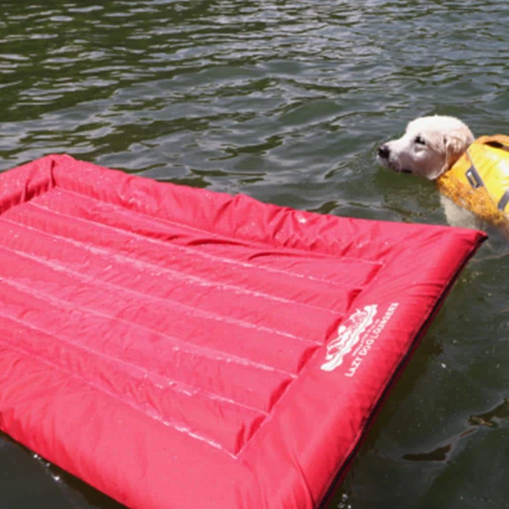 Pink Lazy Dog Pool Lounger and Lake Raft Float, Large by Unbranded 5 Pink Lazy Dog Pool Lounger and Lake Raft Float, Large by Unbranded - Image 3