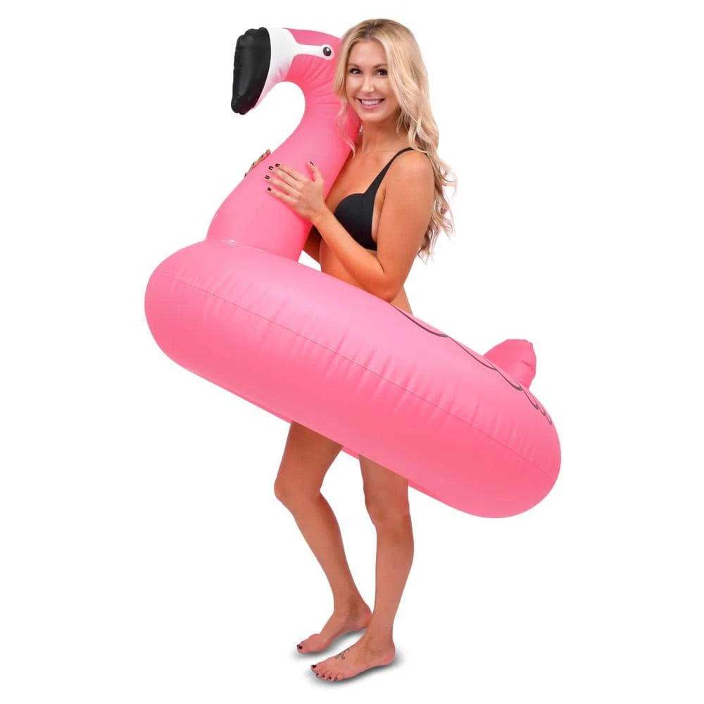 Flamingo Pool Float Party Tube Float-In Style (for Adults and Kids) by GoFloats 7 Flamingo Pool Float Party Tube Float-In Style (for Adults and Kids) by GoFloats - Image 5