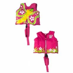 Butterfly Swimming Pool Float Vest 1-3 Years Old by Poolmaster -Pool Supplies Sales Store pink poolmaster swim gear 50554 fa 1000