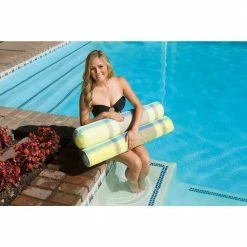 Extra Large Water Hammock Swimming Pool Float by Poolmaster -Pool Supplies Sales Store plaid poolmaster pool floats 70747 40 1000