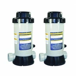 In-Line Above Ground Automatic Pool Chlorine Feeder (2-Pack) by Swimline