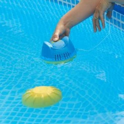 Flip Plop Float Swimming Pool Care Chlorinating with Chlorine Cartridge Refill by HEY! Cool Pool -Pool Supplies Sales Store pool chlorine 50 12 9400 50 03 9250 31 1000