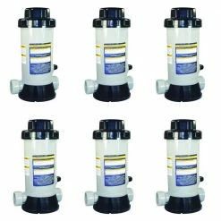 In-Line Above Ground Swimming Pool Automatic Chlorine Feeder (6-Pack) by Swimline