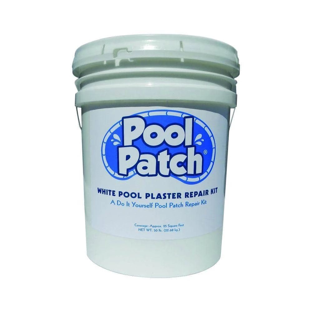 50 lb. White Pool Plaster Repair Kit by Pool Patch 3 50 lb. White Pool Plaster Repair Kit by Pool Patch