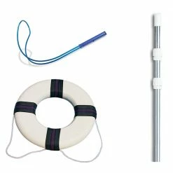 Hydrotools Swimming Pool Emergency Lifesaver Strong Safety Hook by Swimline