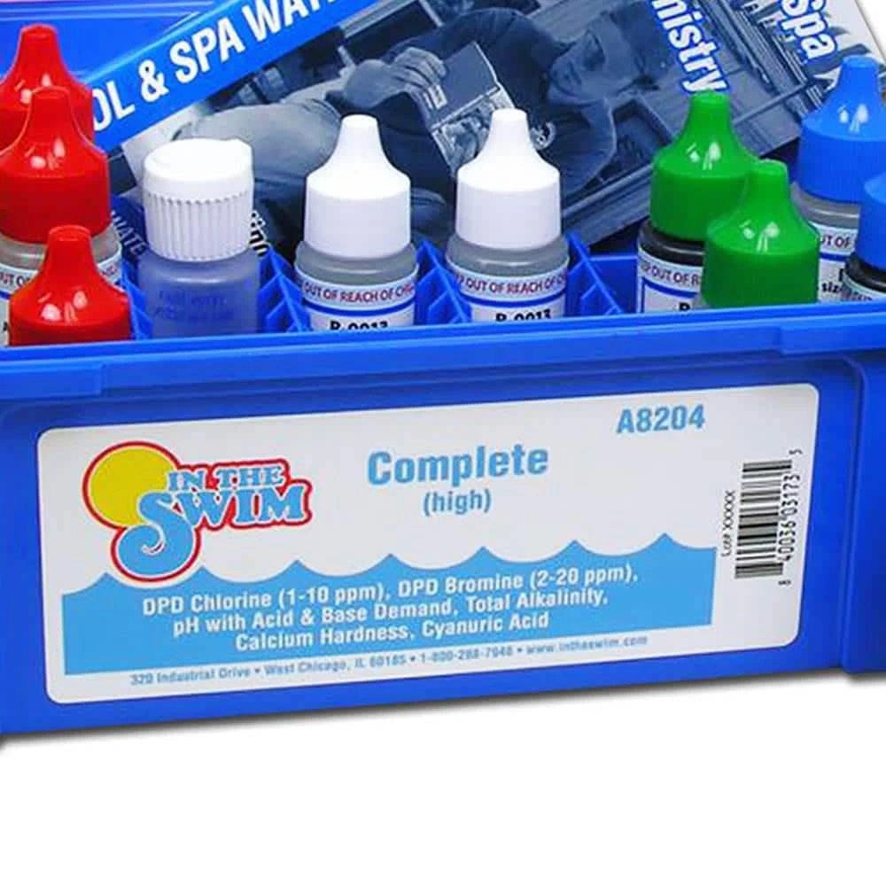 Complete Pool and Spa Test Kit, Alkalinity/Bromine and Chlorine (Hi-Range), DPD/CYA/Hardness/pH by Unbranded 5 Complete Pool and Spa Test Kit, Alkalinity/Bromine and Chlorine (Hi-Range), DPD/CYA/Hardness/pH by Unbranded - Image 3