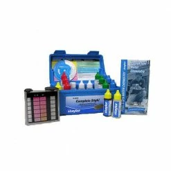 Complete Pool and Spa Test Kit, Alkalinity/Bromine and Chlorine (Hi-Range), DPD/CYA/Hardness/pH by Unbranded