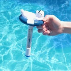 Polar Bear Floating Pool Thermometer by MILLIARD -Pool Supplies Sales Store pool thermometers mil swm176 b 1f 1000