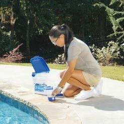 MAXBlue 5 lb. 3 in. Tablets by Pool Time 8 MAXBlue 5 lb. 3 in. Tablets by Pool Time -Pool Supplies Sales Store pool time pool chlorine 22838ptm c3 1000