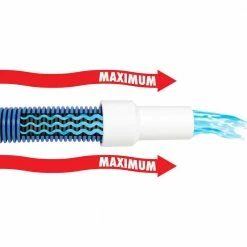 1-1/2 in. x 30 ft. Heavy Duty In-Ground Pool Vacuum Hose with Swivel Cuff by Poolmaster -Pool Supplies Sales Store poolmaster pool hoses 33430 44 1000