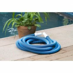 50 ft. x 1-1/2 in. Heavy Duty In-Ground Pool Vacuum Hose with Swivel Cuff by Poolmaster -Pool Supplies Sales Store poolmaster pool hoses 33450 4f 1000