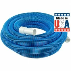 50 ft. x 1-1/2 in. Heavy Duty In-Ground Pool Vacuum Hose with Swivel Cuff by Poolmaster