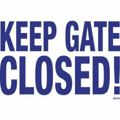 Sign for a Residential or Commercial Swimming Pool, Keep Gate Closed by Poolmaster