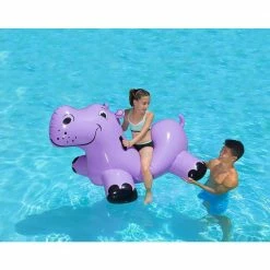 Happy Hippo Swimming Pool Float Rider by Poolmaster