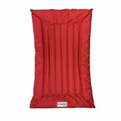 Red Lazy Dog Pool Lounger and Lake Raft Float, Large by Unbranded