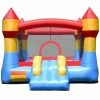 110.5 in. x 146 in. x 91 in. Cloth Red Inflatable Bounce House Castle Jumper Moonwalk Playhouse Slide without Blower by Gymax -Pool Supplies Sales Store red pool toys gym02162 64 1000