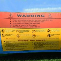 110.5 in. x 146 in. x 91 in. Cloth Red Inflatable Bounce House Castle Jumper Moonwalk Playhouse Slide without Blower by Gymax -Pool Supplies Sales Store red pool toys gym02162 76 1000