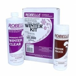 Dual-Action 10,000 Gallon Swimming Pool Winter Closing Chemical Kit by Robelle