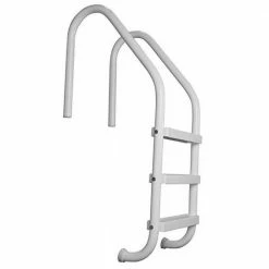 2-Pack Pool Ladder 3-Step Steel for in Ground Pool by Saftron -Pool Supplies Sales Store saftron pool ladders p 324 l3 w 2 x sb f w c3 1000