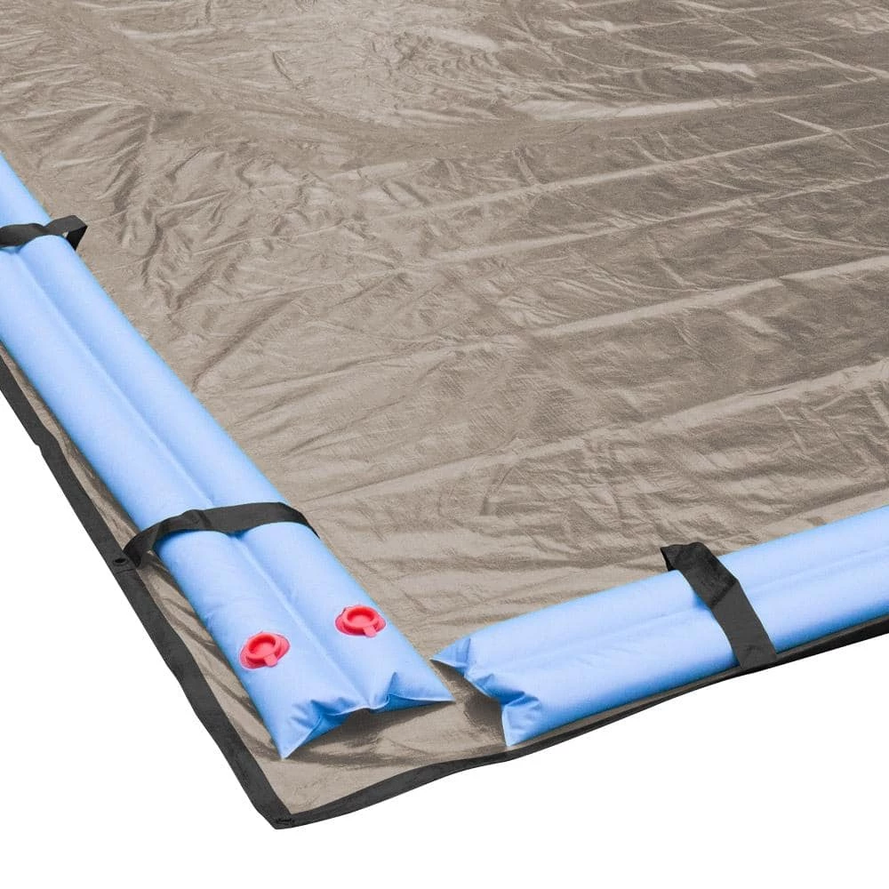 Superior 25 ft. x 45 ft. Rectangular Sand Solid In-Ground Winter Pool Cover by Robelle 4 Superior 25 ft. x 45 ft. Rectangular Sand Solid In-Ground Winter Pool Cover by Robelle - Image 2
