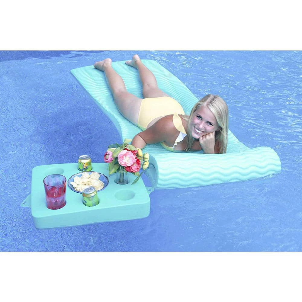 Seafoam Extreme Wavy Lounger Pool Foam Float by Encore 4 Seafoam Extreme Wavy Lounger Pool Foam Float by Encore - Image 2