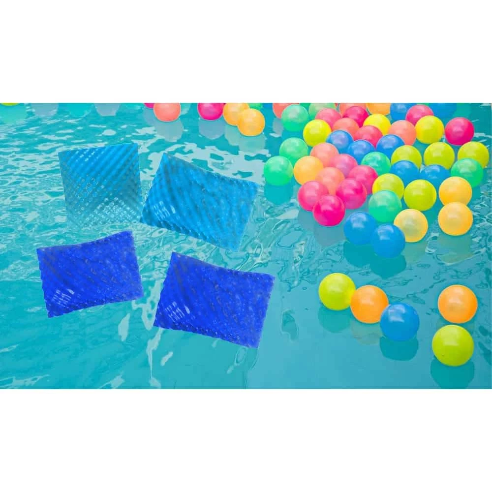 12 in. x 12 in. x 4 in. Seafoam Square Zephyr Waterproof Lightweight and Comfortable Home Decor Outdoor Pillows (2-Pack) by VOS 6 12 in. x 12 in. x 4 in. Seafoam Square Zephyr Waterproof Lightweight and Comfortable Home Decor Outdoor Pillows (2-Pack) by VOS - Image 4