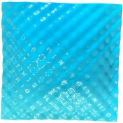 12 in. x 12 in. x 4 in. Seafoam Square Zephyr Waterproof Lightweight and Comfortable Home Decor Outdoor Pillows (2-Pack) by VOS