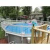 Premium Guard Above Ground Pool Safety Fence Base Kit A (8-Fence Spans) by Sentry Safety Pool Fence