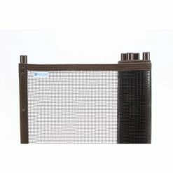 4 ft. x 12 ft. Brown Removable Child Barrier Pool Safety Mesh Fence by Sentry Safety Pool Fence -Pool Supplies Sales Store sentry safety pool fence pool safety equipment visiguard 4 brown 1f 1000