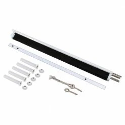 4 ft. x 12 ft. White Removable Child Barrier Pool Safety Mesh Fence by Sentry Safety Pool Fence