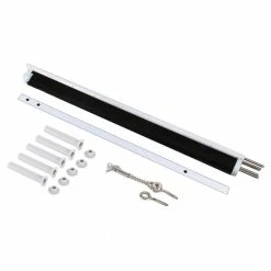 5 ft. x 10 ft. White Removable Child Barrier Pool Safety Mesh Fence by Sentry Safety Pool Fence