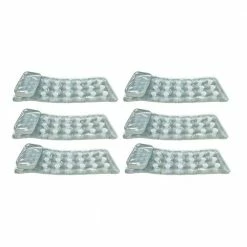 18-Pocket Mattress Suntanner Pool Lounger with Headrest (6-Pack) by Intex