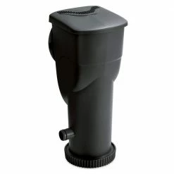 SkimmerPlus 10 sq. ft. 1500 Gal. Black Above Ground Pool Cartridge Filter Pump by Summer Waves