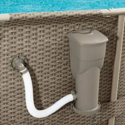 SkimmerPlus Pool Pump with Replacement Spa Filter Cartridge (4-Pack) by Summer Waves -Pool Supplies Sales Store summer waves pool pumps p53fx150n p57100204 4f 1000
