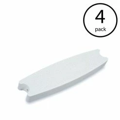 Pool Molded Plastic Replacement Ladder Rung Step (4-Pack) by Swimline