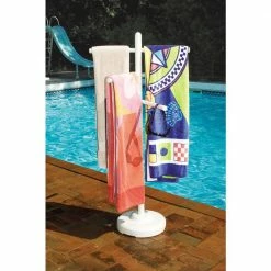 53 in. Hydrotools Poolside Towel Rack by Swimline -Pool Supplies Sales Store swimline pool replacement parts 89032 31 1000