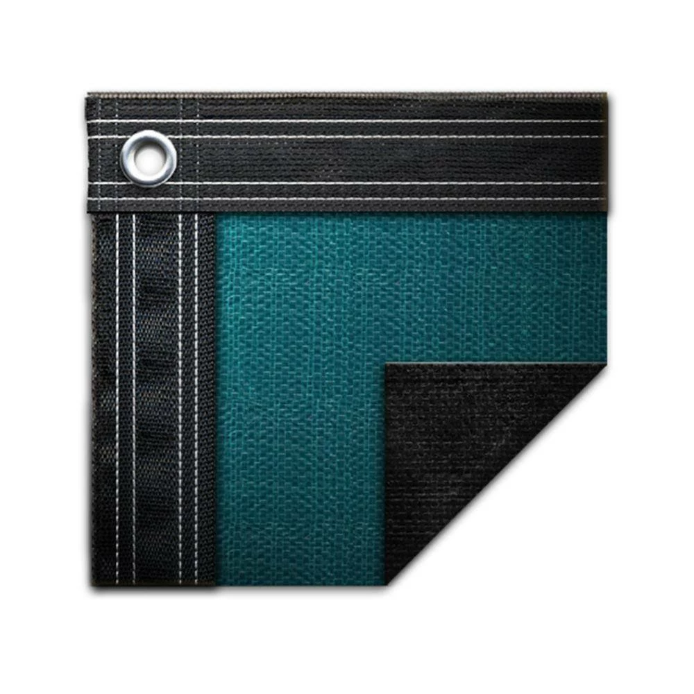 Commercial-Grade 30 ft. x 50 ft. Rectangular Teal Green Winter Pool Cover by Pool Mate 4 Commercial-Grade 30 ft. x 50 ft. Rectangular Teal Green Winter Pool Cover by Pool Mate - Image 2