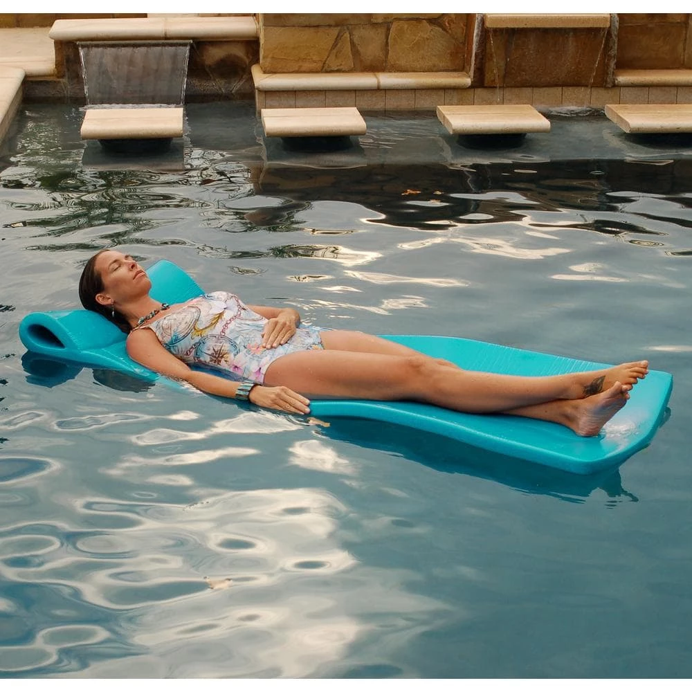 Large Foam Mattress Teal Pool Float by Pool Mate 3 Large Foam Mattress Teal Pool Float by Pool Mate