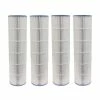 7 in. Dia 106 sq. ft. Pool Replacement Filter Cartridge (4-Pack) by Unicel -Pool Supplies Sales Store unicel cartridge pool filters 4 x c7488 64 1000