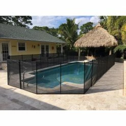 In-Ground Pool Safety Fence by Water Warden -Pool Supplies Sales Store water warden pool safety equipment wwf200 76 1000