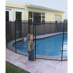 In-Ground Pool Fence by Water Warden -Pool Supplies Sales Store water warden pool safety equipment wwf300 1f 1000
