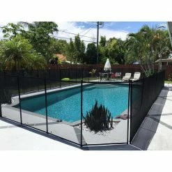 In-Ground Pool Fence by Water Warden -Pool Supplies Sales Store water warden pool safety equipment wwf300 66 1000