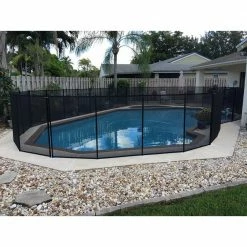In-Ground Pool Fence by Water Warden -Pool Supplies Sales Store water warden pool safety equipment wwf300 76 1000