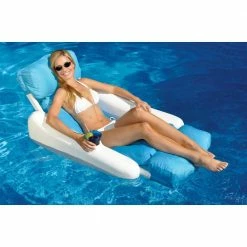 SunSoft Sunchaser Swimming Pool Floating Lounge Chair by Swimline