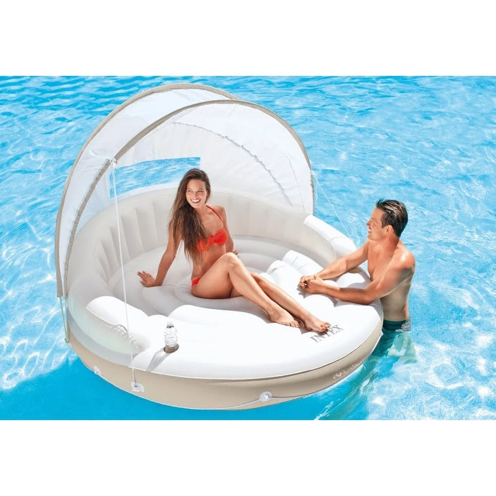 Canopy Island Pool Float by Intex 8 Canopy Island Pool Float by Intex - Image 6