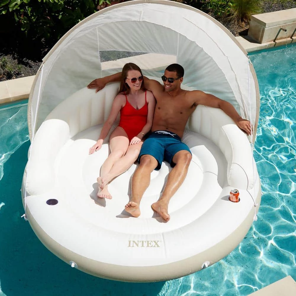 Canopy Island Pool Float by Intex 4 Canopy Island Pool Float by Intex - Image 2