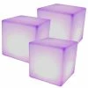 16 in. Pool Spa Waterproof Color-Changing LED Light Cube Seat (3-Pack) by Main Access -Pool Supplies Sales Store white main access pool lights 3 x 131784 64 1000