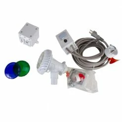 Aqualuminator 2010 Convertible Above Ground Pool Light with Water Return by Pool Central -Pool Supplies Sales Store white pool central pool lights 32206388 4f 1000